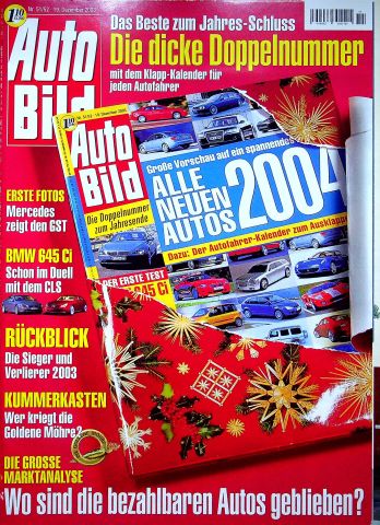 Deckblatt Auto Bild (51/2003)